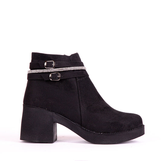 Suede Half Boot Z-6