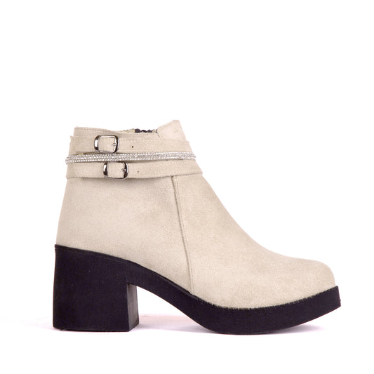 Suede Half Boot Z-6