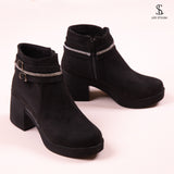 Suede Half Boot Z-6