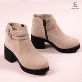 Suede Half Boot Z-6