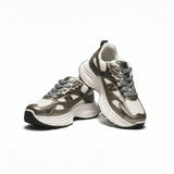 Sneaker High Heel Leather KO-103