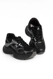 Sneaker High Heel Leather KO-103