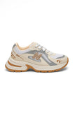 Sneaker Trendy High Heel Leather KO-105