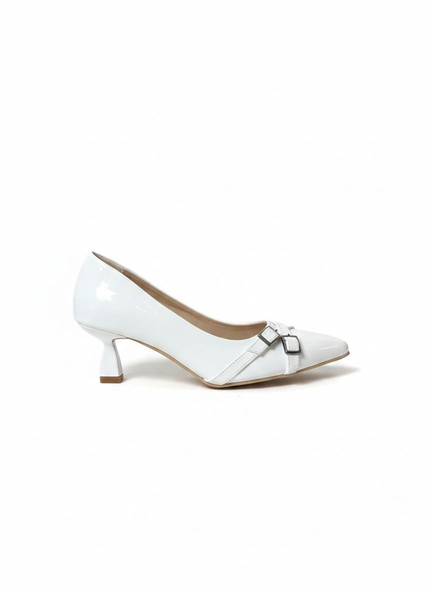 Shoes Heels With Buckle Leather GZ-902