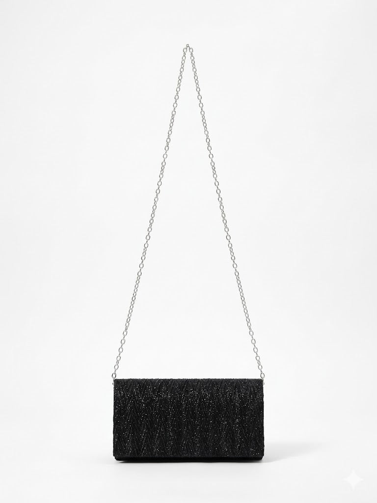 crossbody evening bag Pleated Texture ZS-6