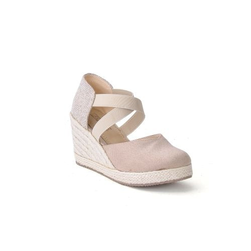 Sandal Wedge Suede With Elastic W-9 -