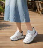 Sneakers Flat Leather Stylish KO-106