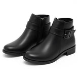 BOOT FLATS LEATHER - G-16