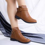 BOOT FLATS LEATHER - G-16
