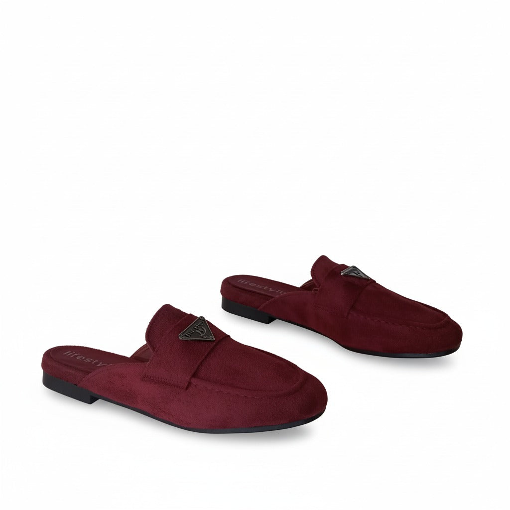 Mule Suede Flat Stylish SB-24