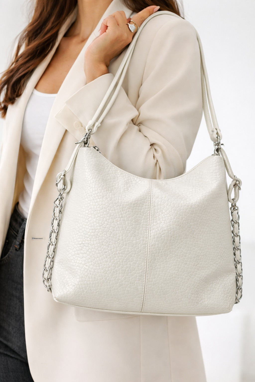 Shoulder Bag Leather Very practical ZH-3