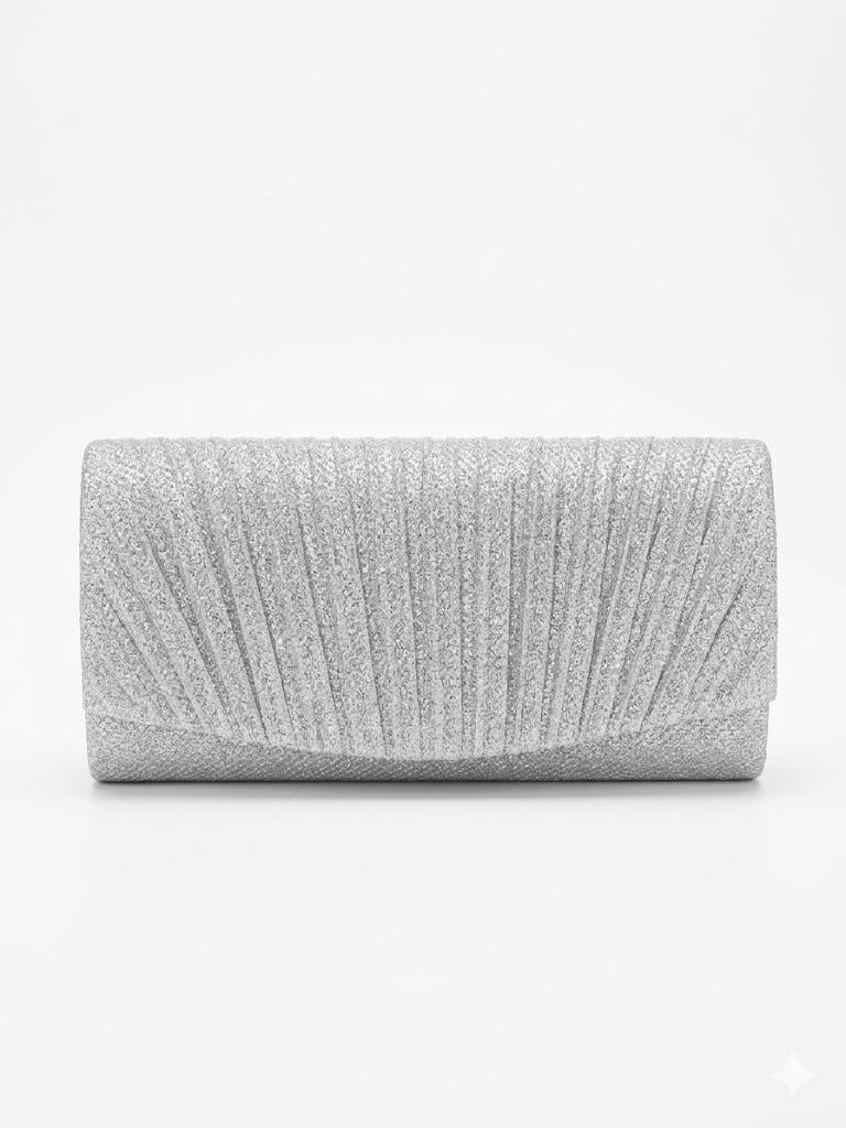 crossbody evening bag Pleated Design ZS-10