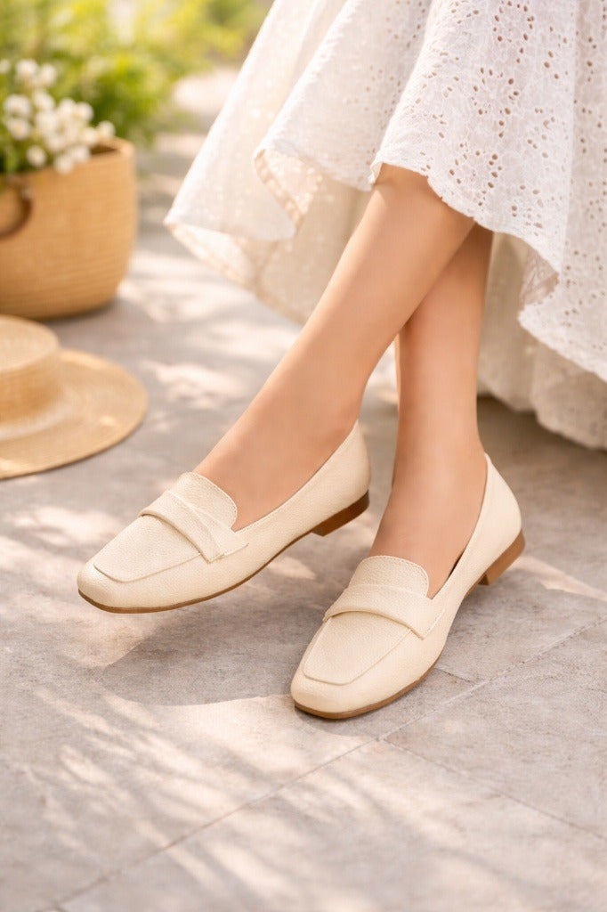 Ballerinas Flat Leather Elegant - BN-508
