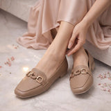 Ballerinas Flat Leather With the Butterfly - BN-507