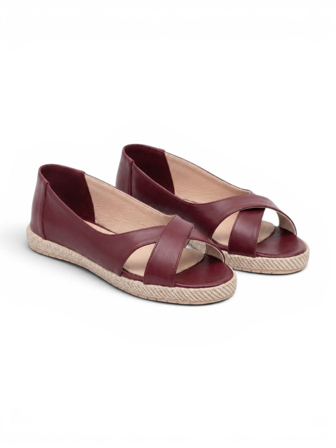 Sandal Flat Leather Easy To Wear SF-58