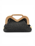 Handbag Wood And Fabric ZS-14