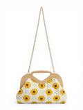 Handbag Wood And Fabric ZS-14