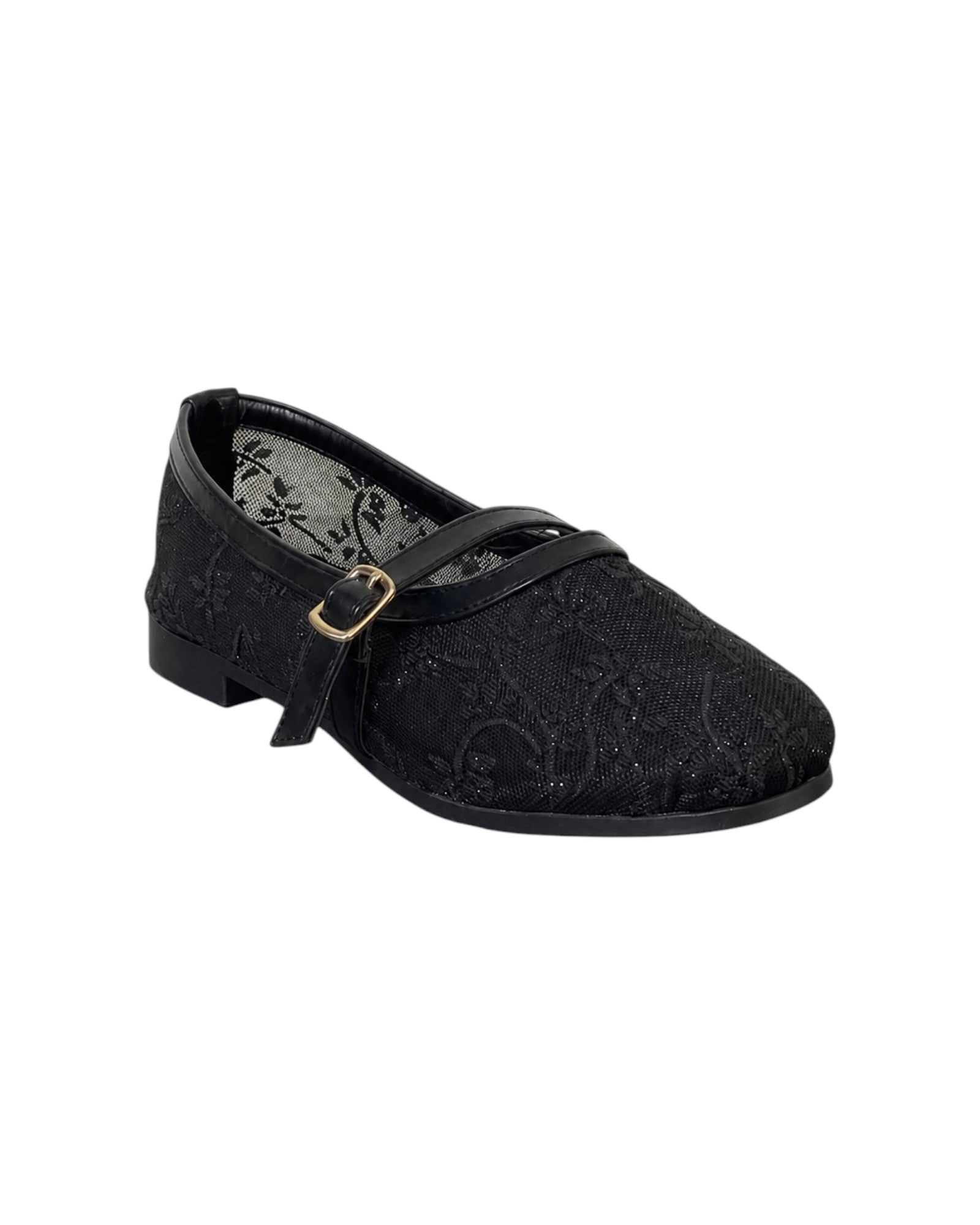 Ballerina flat fabric Dentelle elegant BF-814