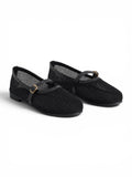 Ballerina flat Leather In a distinctive way BF-813
