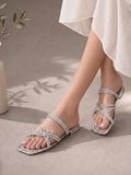 Flip Flops Flat And Sandal Diamond - SL-220