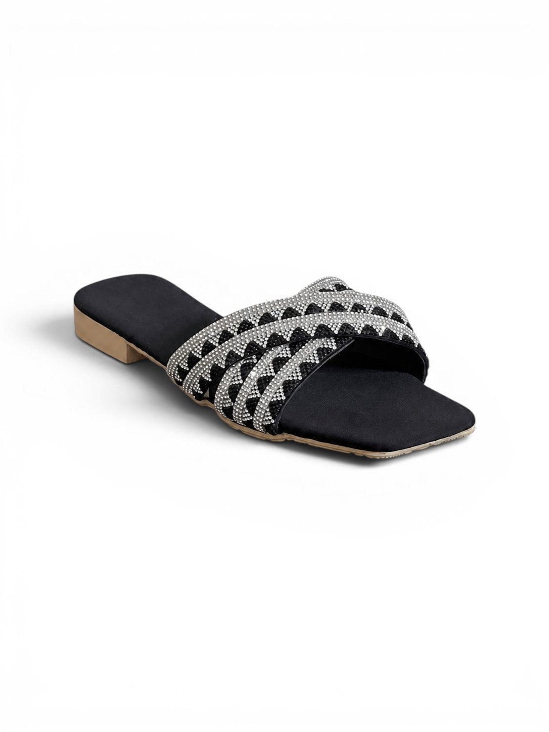Slipper Flat Diamond Distinctive Letter X SL-228