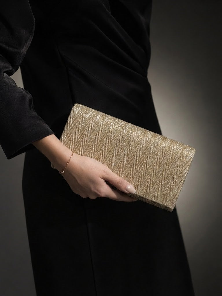 crossbody evening bag Pleated Texture ZS-6