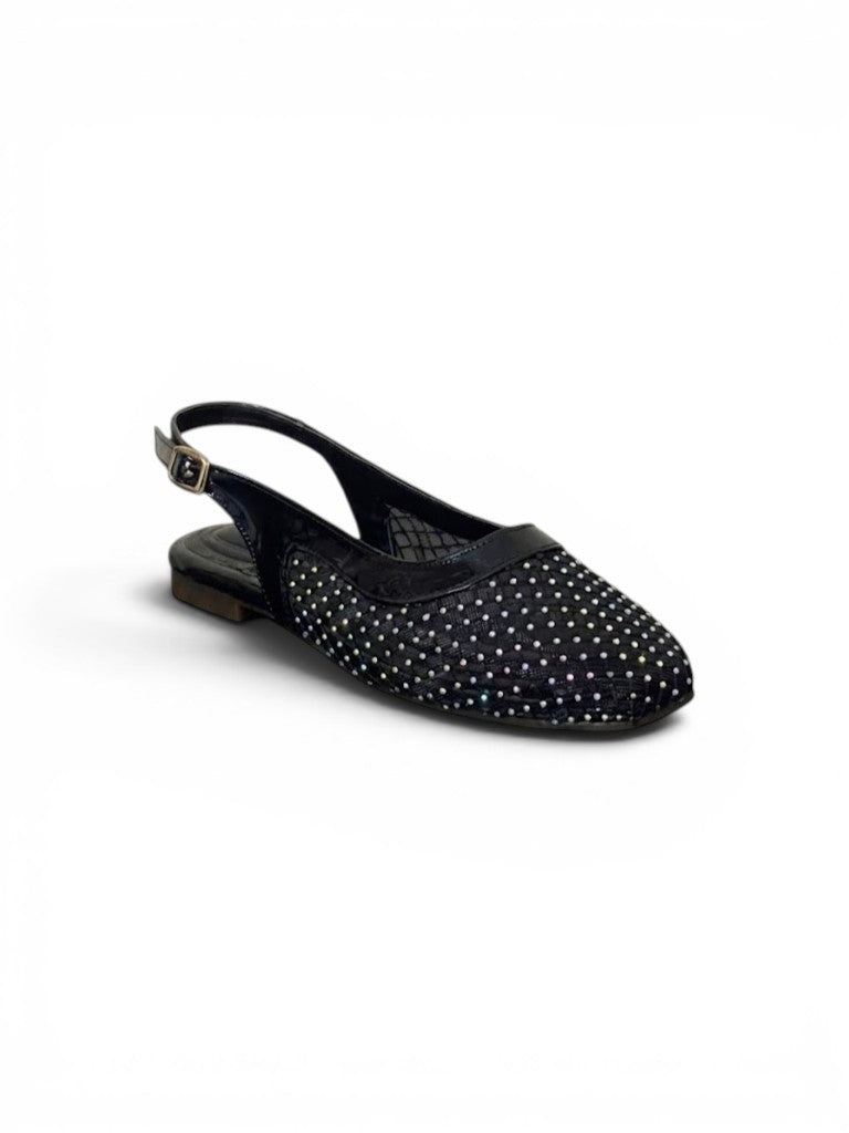 Ballerina Flat Mesh With Buckle BF-808