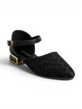 sandal flat Leather Embroidered SF-65