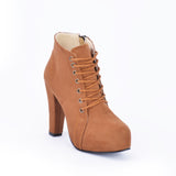 BOOT HEELS Suede -R-2