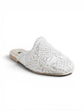 Mules Flat Burlap Elegant SB-705