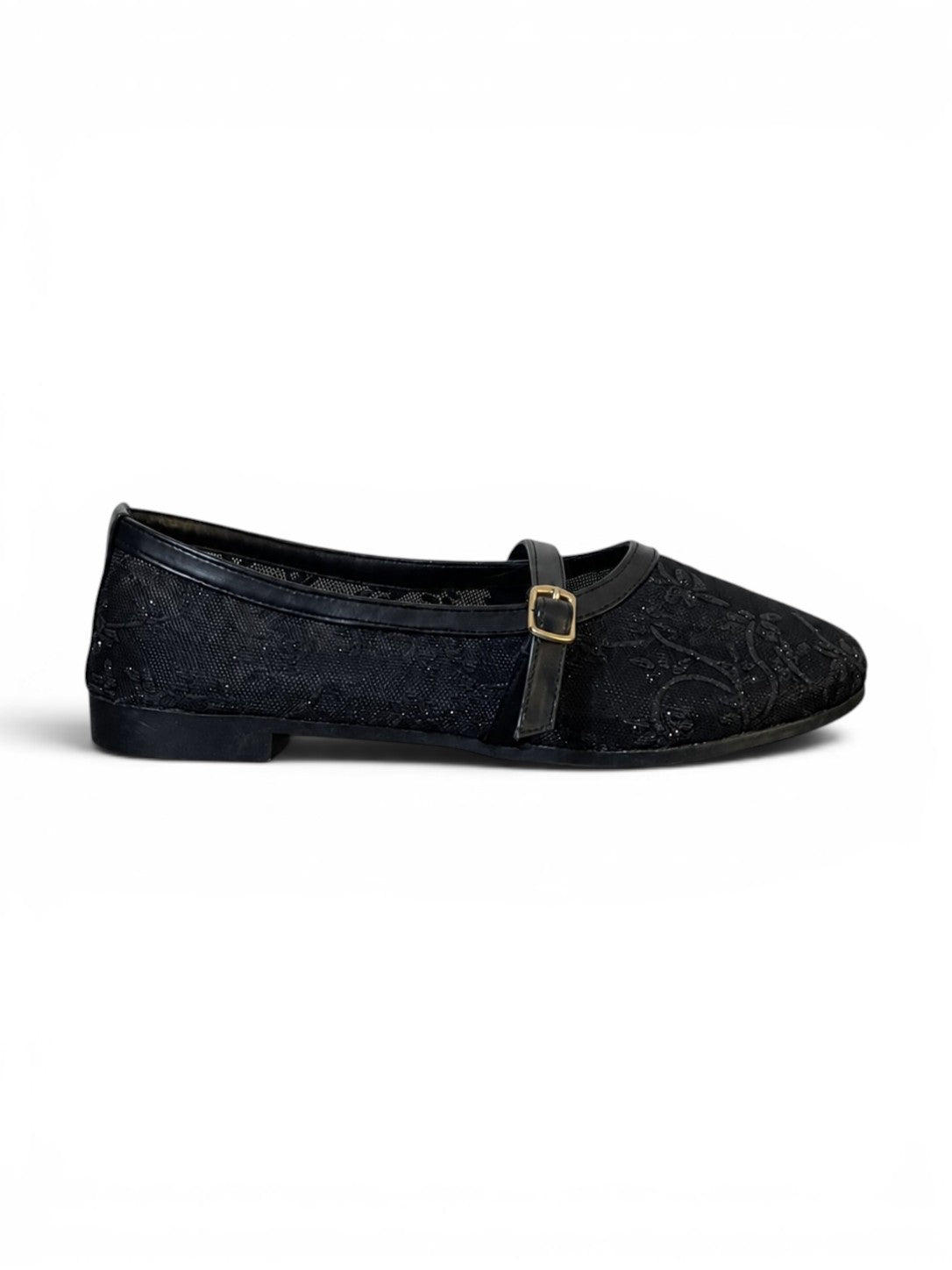 Ballerina flat fabric Dentelle elegant BF-814