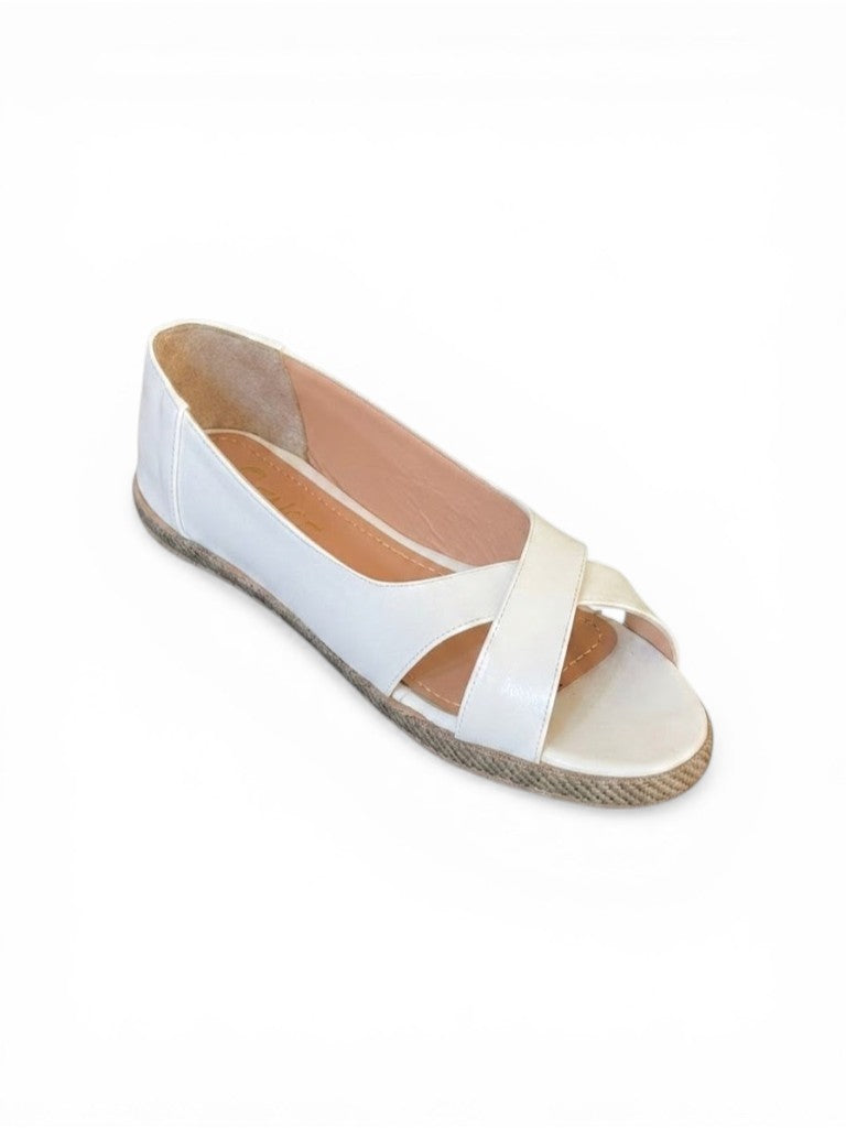 Sandal Flat Leather Easy To Wear SF-58