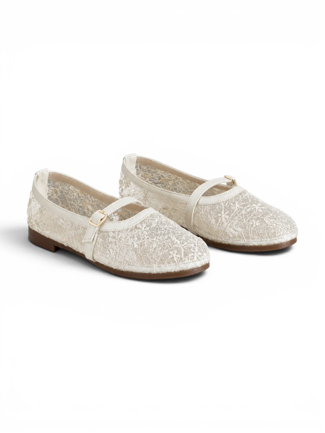 Ballerina flats fabric embroidered BF-811