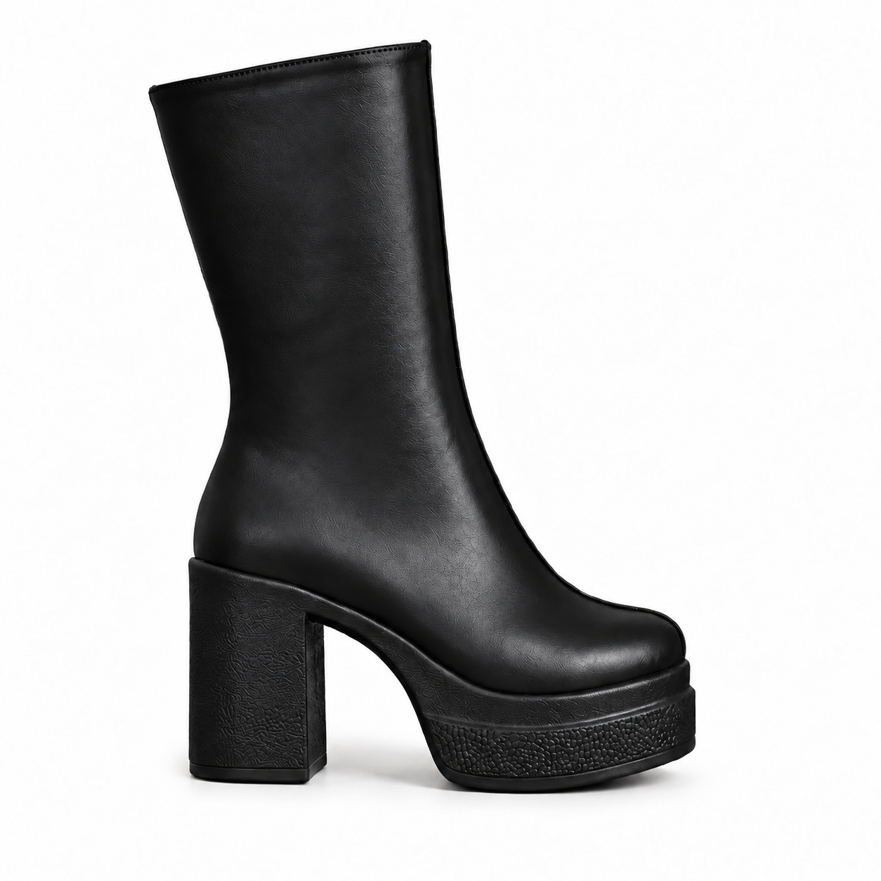 Long Boot High Heel Leather LB-44