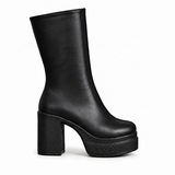 Long Boot High Heel Leather LB-44