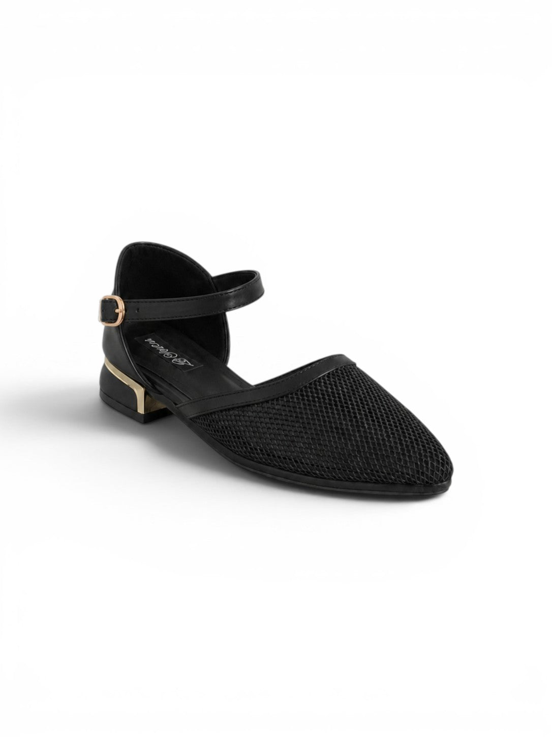sandal flat Leather with mesh SF-64