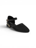 sandal flat Leather with mesh SF-64