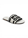 Slipper Flat Fabric With Print SL-217