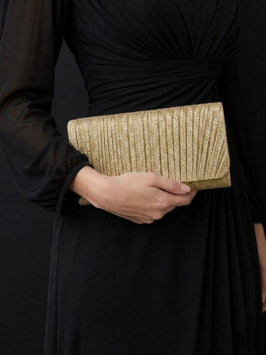 crossbody evening bag Pleated Design ZS-10