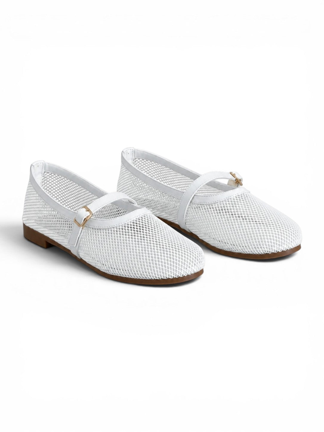 Ballerina flat Leather In a distinctive way BF-813