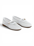 Ballerina flat Leather In a distinctive way BF-813