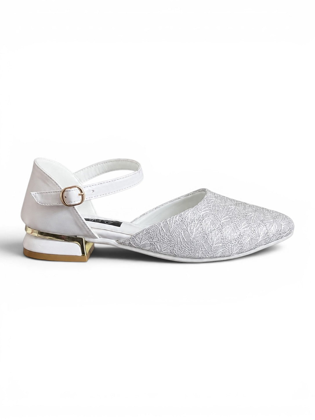 sandal flat Leather Embroidered SF-65