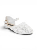 Sandals Flat Burlap And Leather With Buckle SF-59