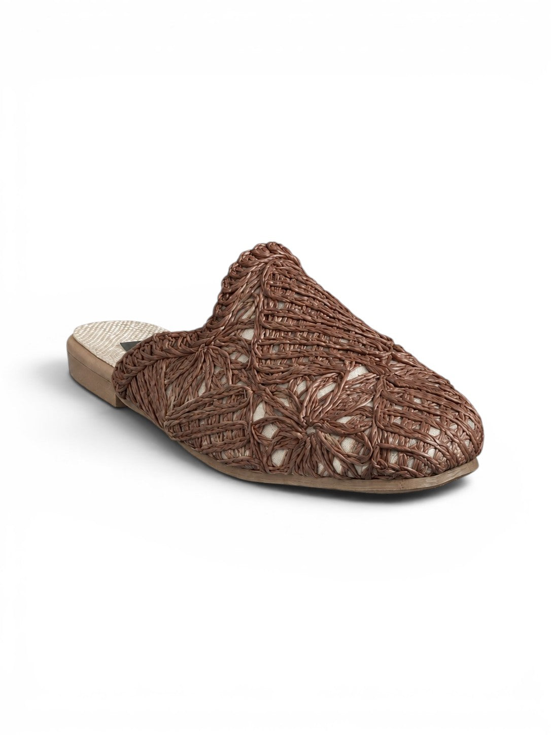 Mules Flat Burlap Elegant SB-705