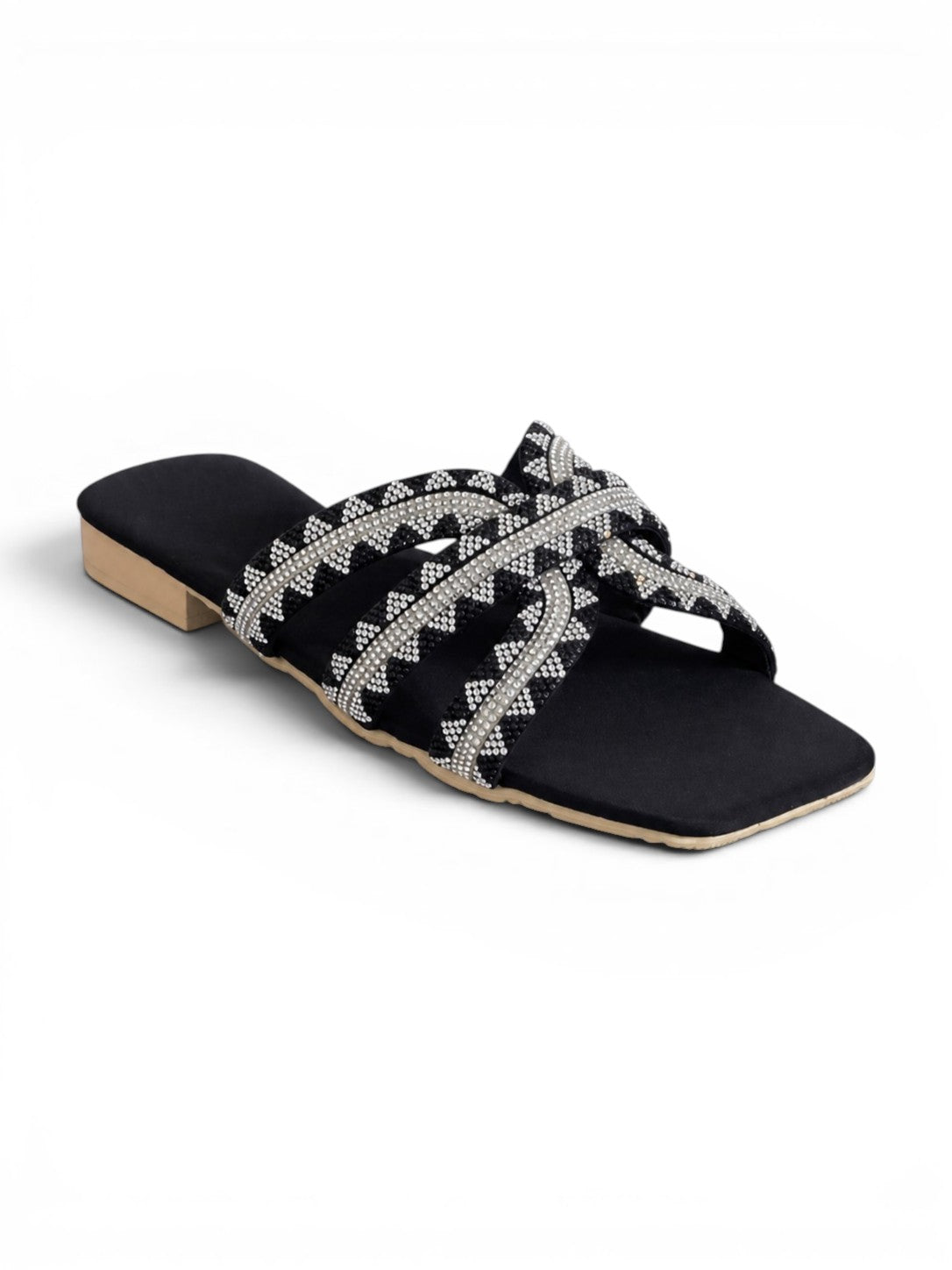 Slipper Flat Diamond Stylish  SL-225