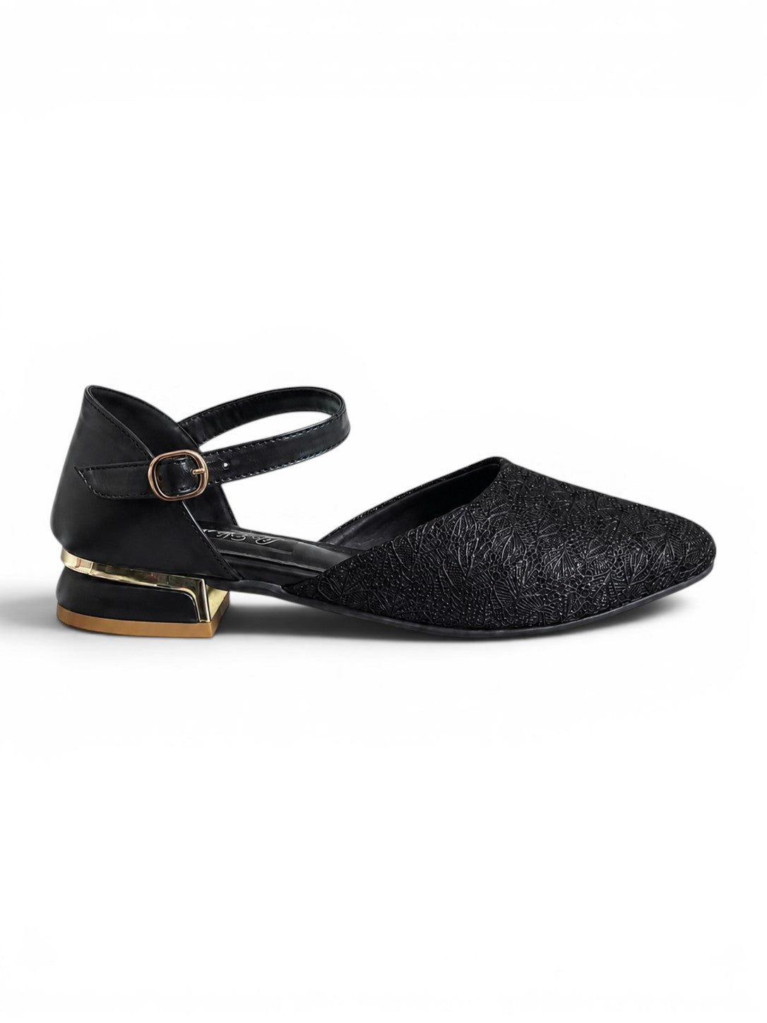 sandal flat Leather Embroidered SF-65