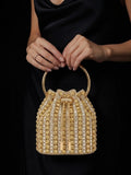 Crossbody evening bag Drawstring ZS-3