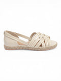 Sandal Flat Leather With Straps SF-57