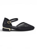 sandal flat Leather with mesh SF-64