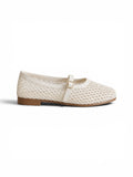 Ballerina flat Leather mesh BF-812